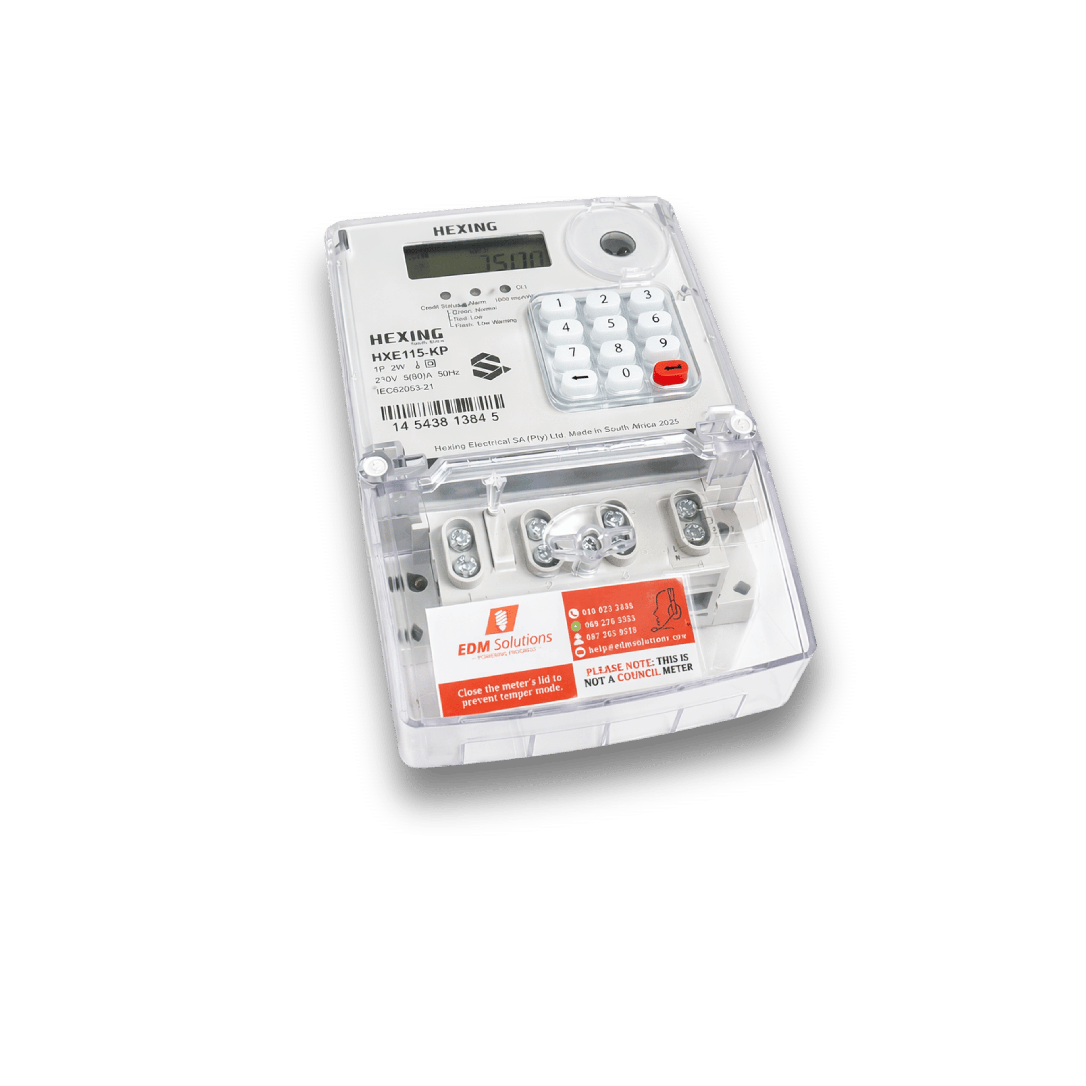 Hexing HXE115-KP Prepaid Electricity Meter