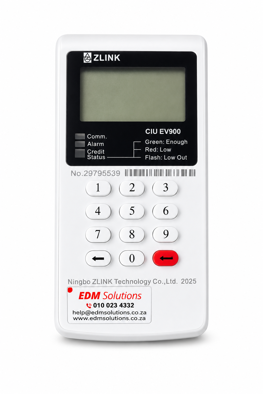 Zlink Ultrasonic Prepaid Water Meter DN15/20