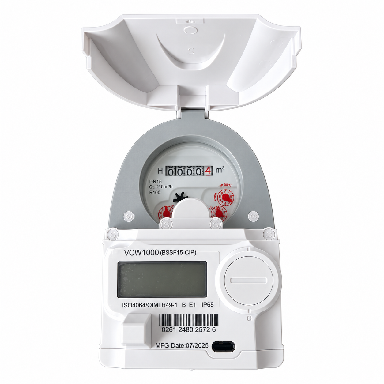 VCW1000 Smart STS Prepaid Water Meter with CIU